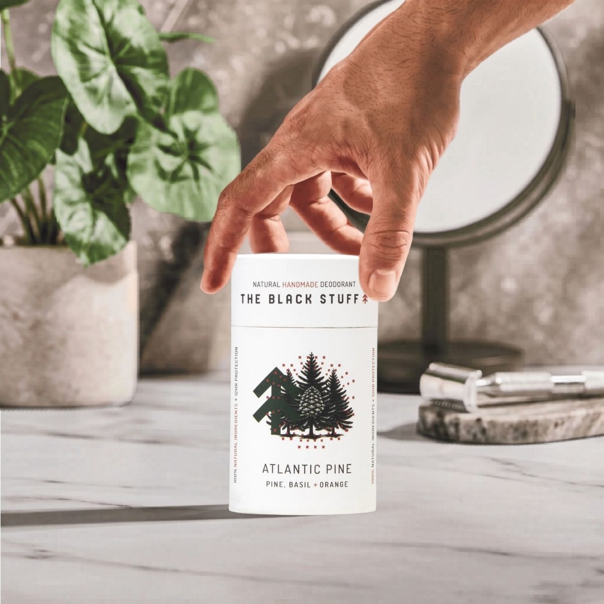 The Black Stuff Atlantic Pine deodorante pelli sensibili