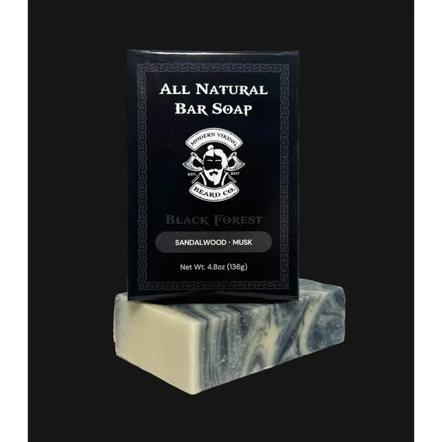 Modern Viking Black Forest saponetta corpo 4.8oz sandalo