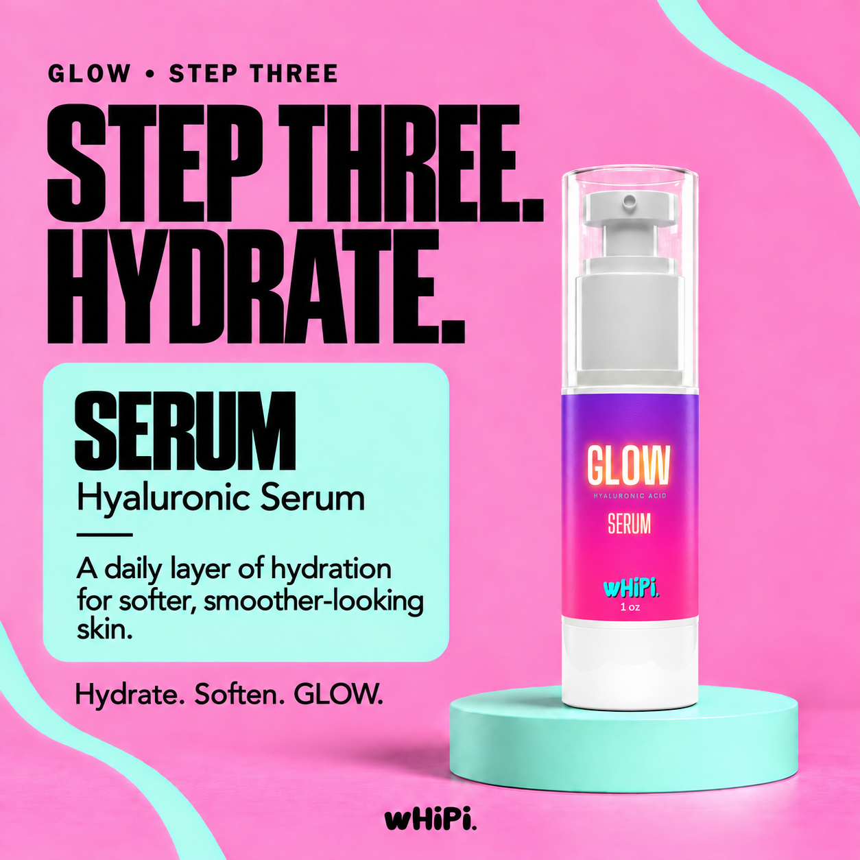 GLOW Hyaluronic Serum siero viso ialuronico 30 ml