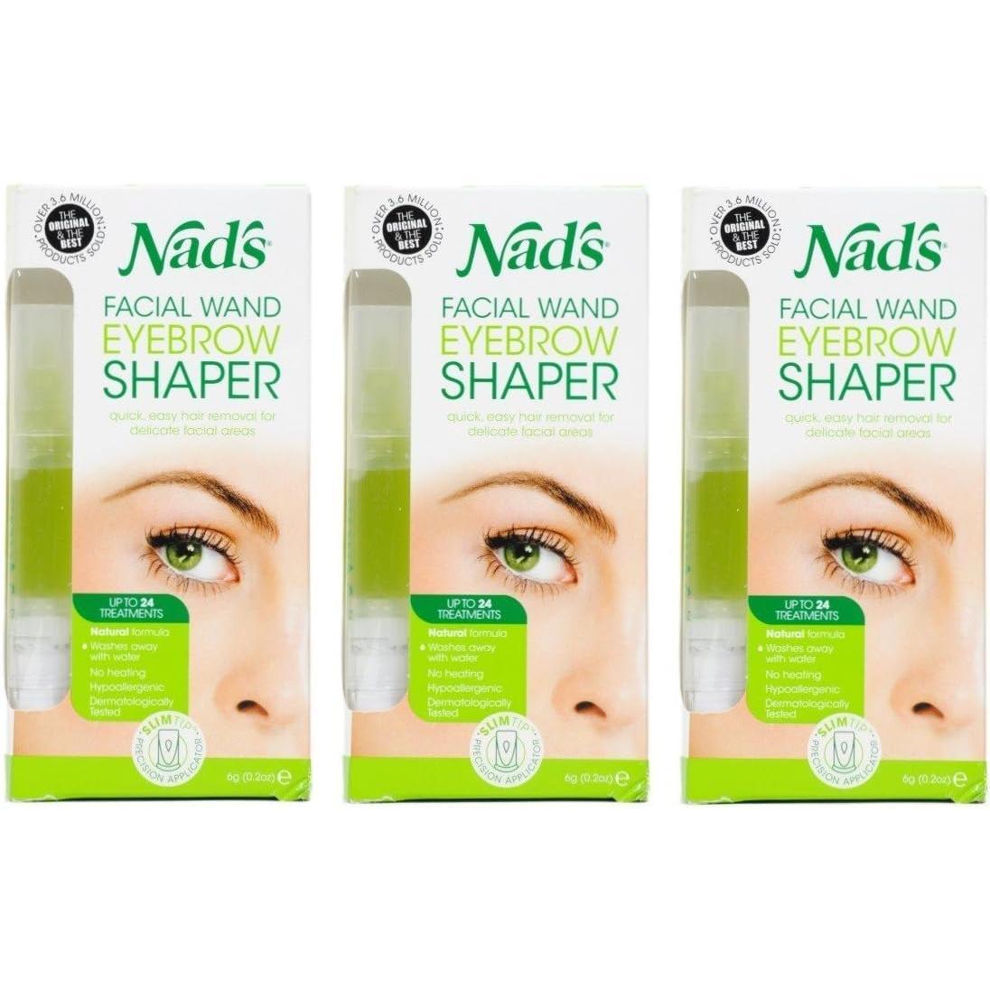 Nad's Eyebrow Shaper gel depilatorio viso sopracciglia 0.2 oz