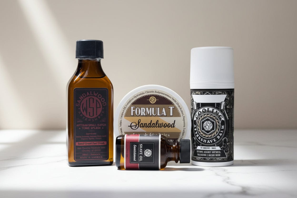 Wet Shaving Products Formula T Sandalwood sapone da barba al sego
