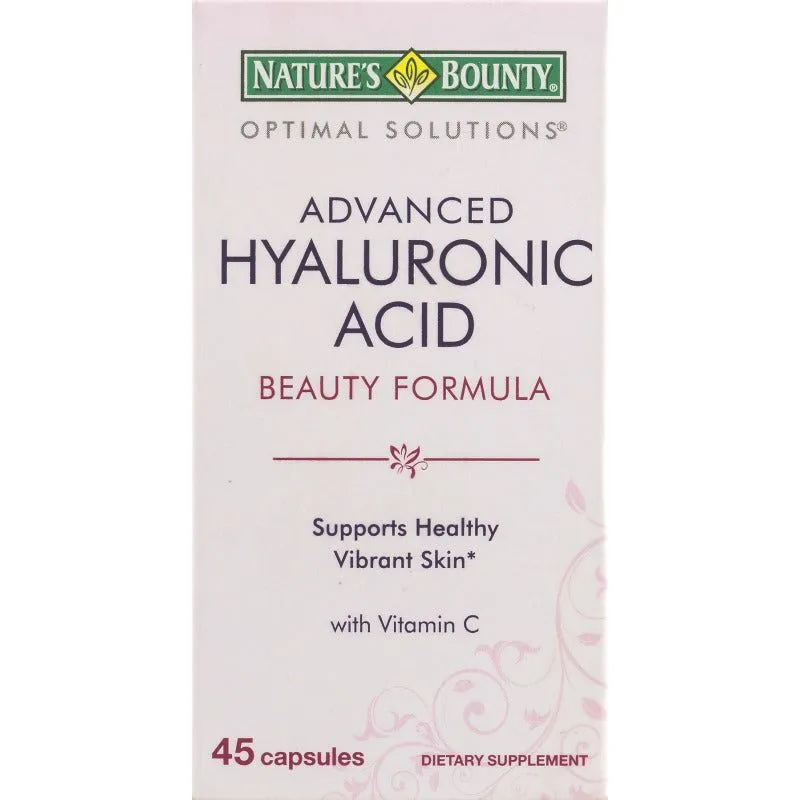 Nature's Bounty Optimal Solutions Integratore Acido Ialuronico