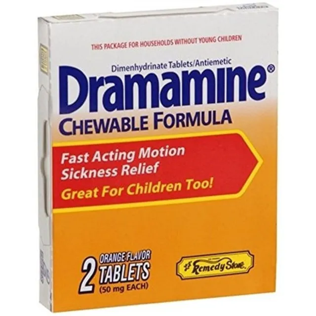 Dramamine Antiemetic compresse masticabili 50mg arancia