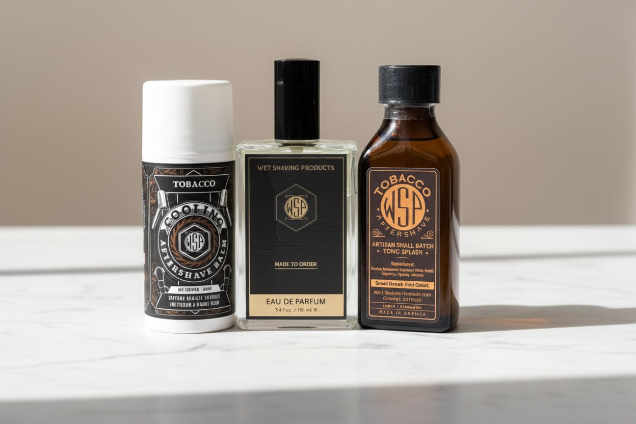 Wet Shaving Products Tobacco lozione dopobarba splash 100 ml