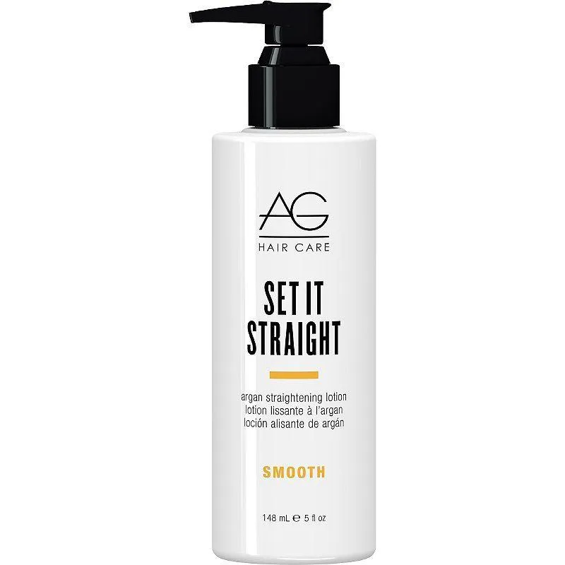 AG Smooth Set it Straight lozione lisciante 148 ml argan