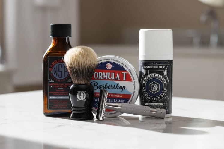 Wet Shaving Products Grand Kit rasoio sicurezza Barbershop Craftsman