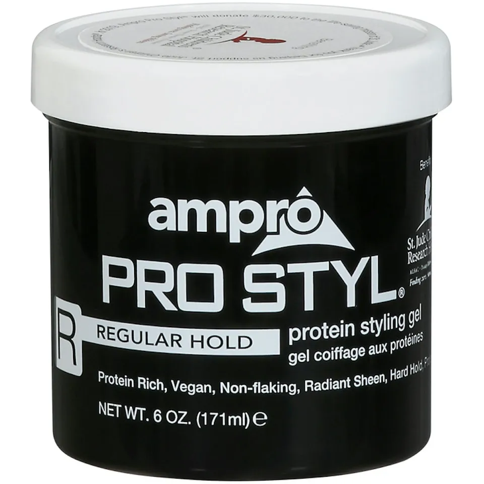 Ampro Pro Styl gel capelli proteine tenuta forte 6 oz