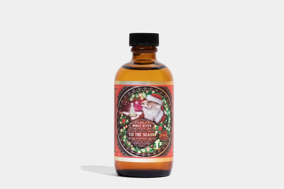Noble Otter Tis the Season dopobarba 4oz pino cedro