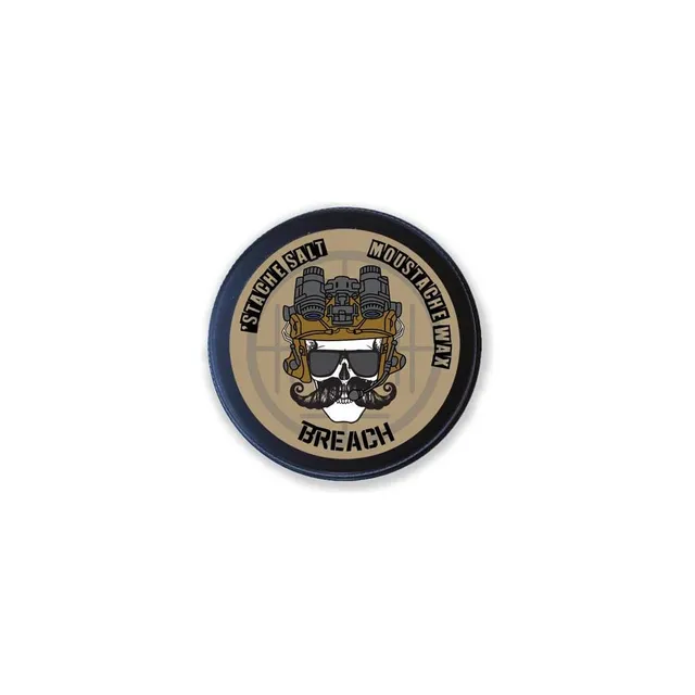 Breach Moustache Wax cera baffi tenuta forte tabacco