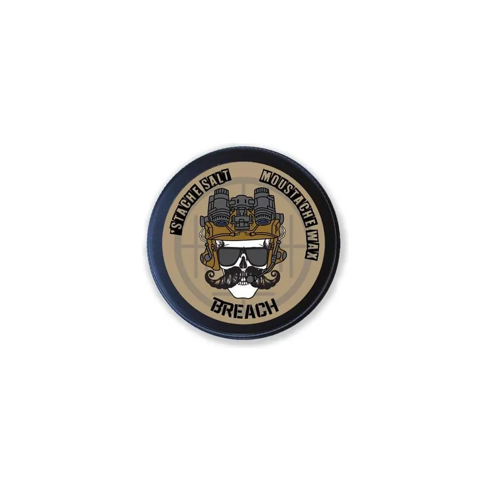 Breach Moustache Wax cera baffi tenuta forte tabacco