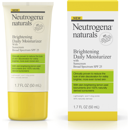 Neutrogena Naturals Brightening crema viso SPF25 1.7oz