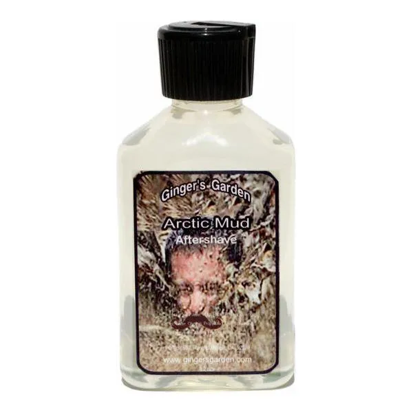 Ginger's Garden Arctic Mud sapone da barba mentolo 5 oz