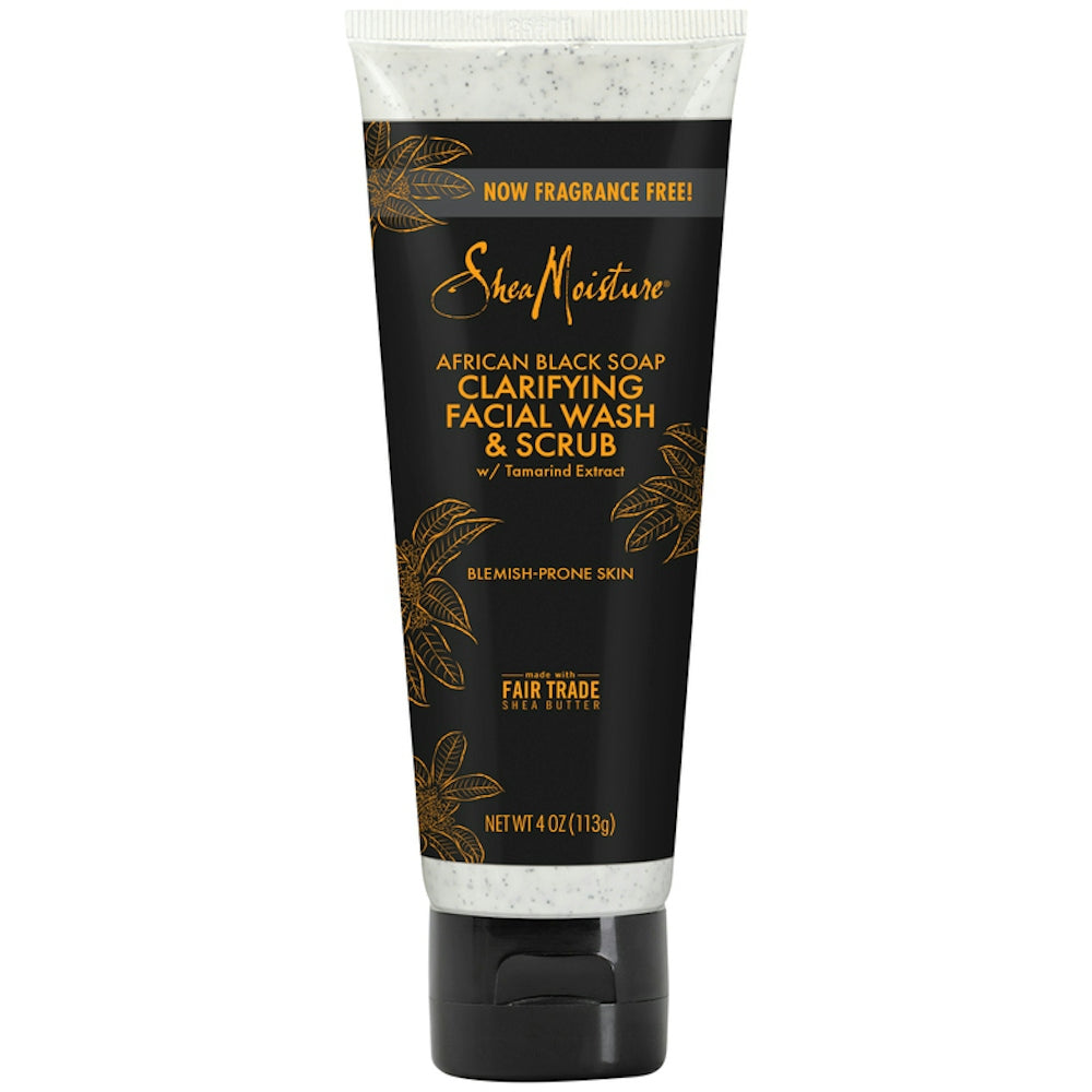 Shea Moisture African Black Soap detergente viso pelle grassa