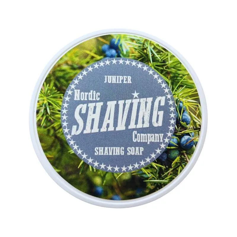 Nordic Shaving Juniper sapone da barba vegano 118ml