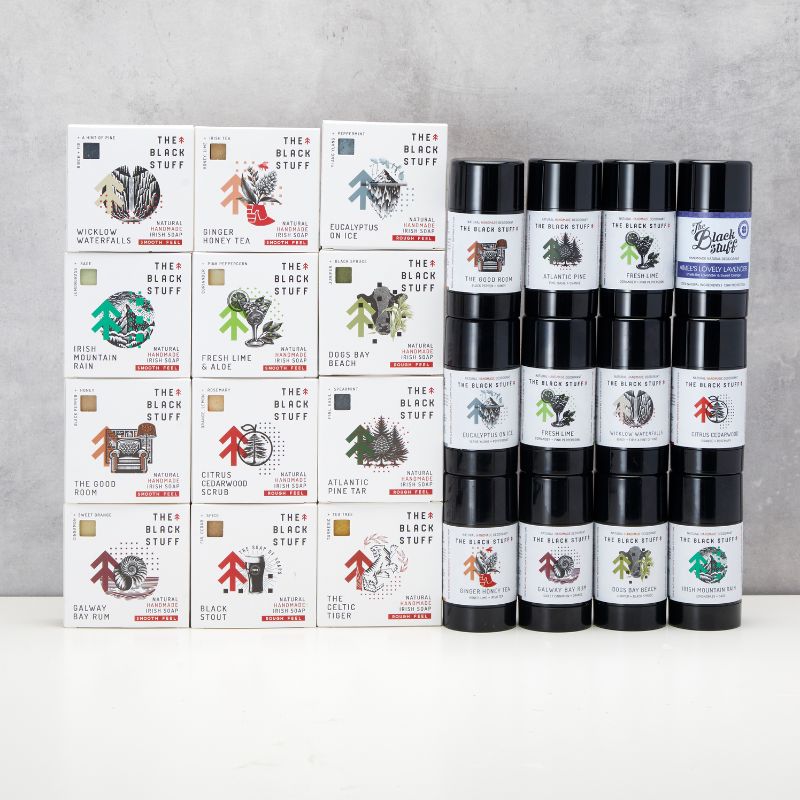 The Black Stuff The Lot saponette uomo set assortito