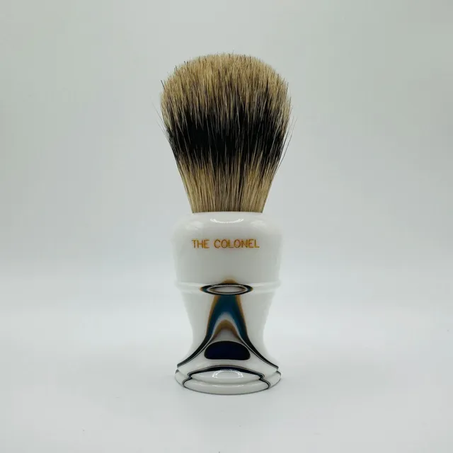 Simpson Colonel X2L pennello barba Best Badger Sapphire Candy