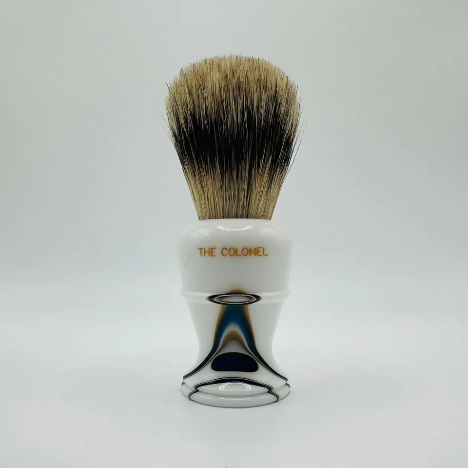 Simpson Colonel X2L pennello barba Best Badger Sapphire Candy
