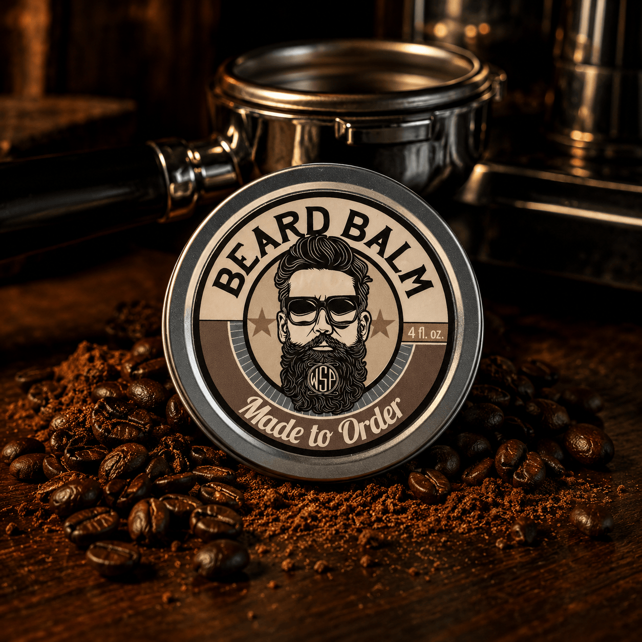 Wet Shaving Products Espresso balsamo barba 4 oz caffè