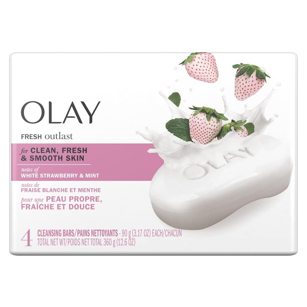 Olay Fresh Outlast saponetta 4x90 g fragola menta