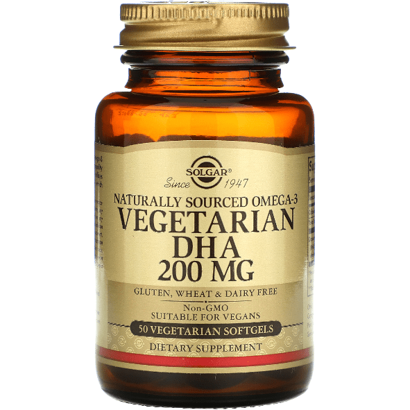 Solgar Omega-3 DHA 200 mg Integratore vegetariano 50 capsule