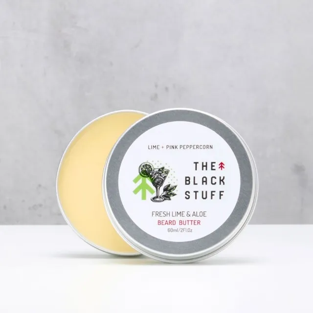 The Black Stuff Fresh Lime Burro Barba Nutriente Uomo
