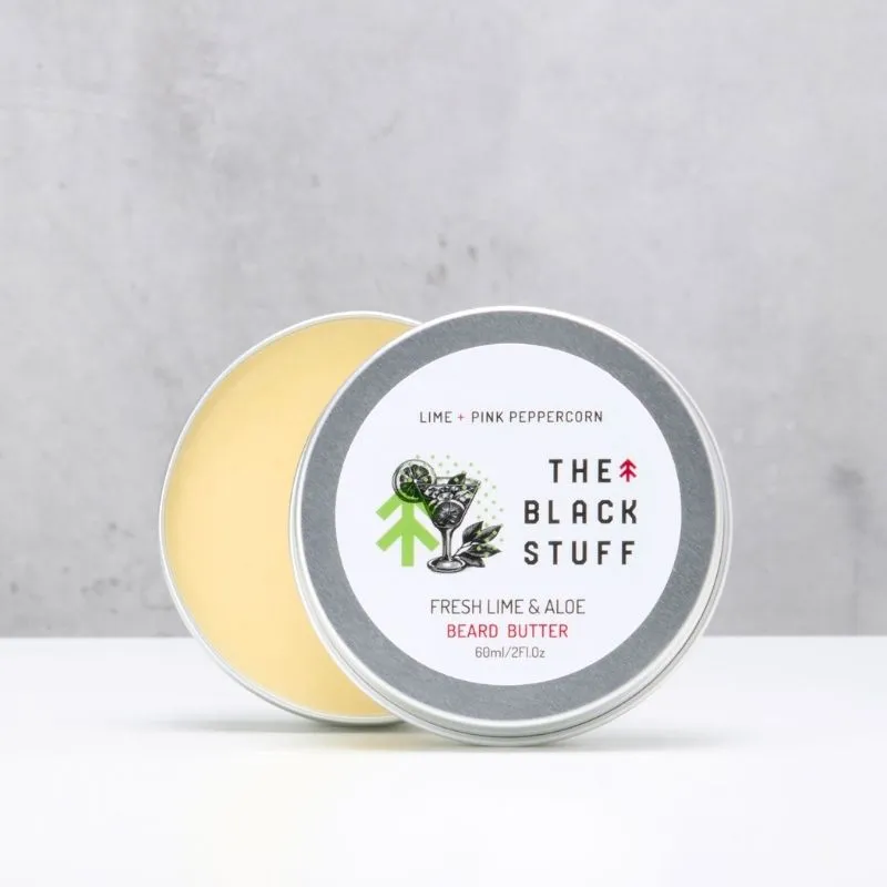 The Black Stuff Fresh Lime Burro Barba Nutriente Uomo