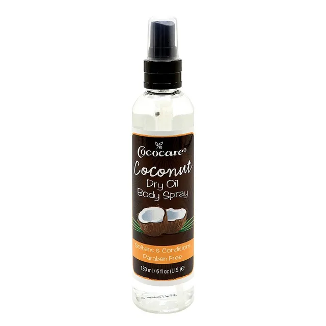 Cococare Coconut Dry Oil spray corpo cocco 6 fl oz