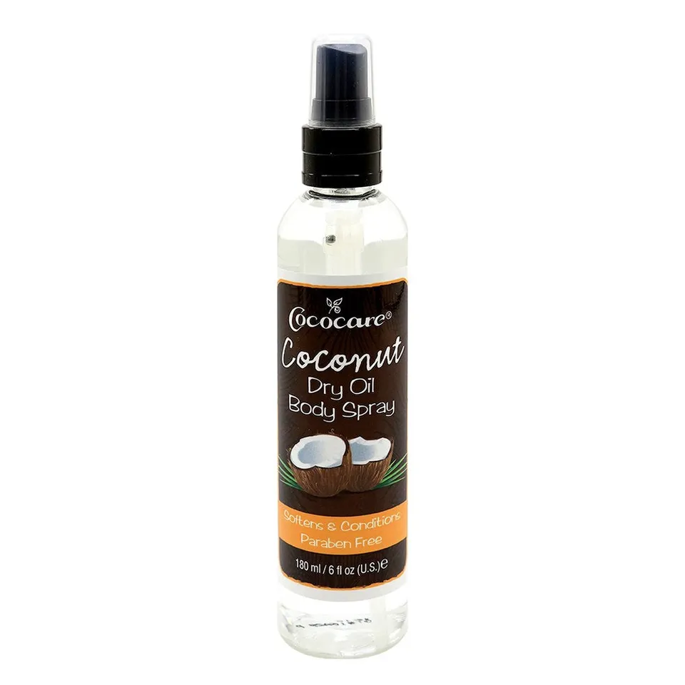 Cococare Coconut Dry Oil spray corpo cocco 6 fl oz