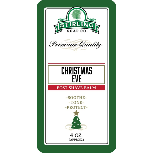 Stirling Christmas Eve Sapone Barba 5,8 oz Pino Vaniglia