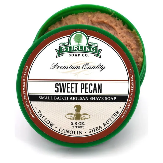 Stirling Sweet Pecan Sapone da Barba 164 g