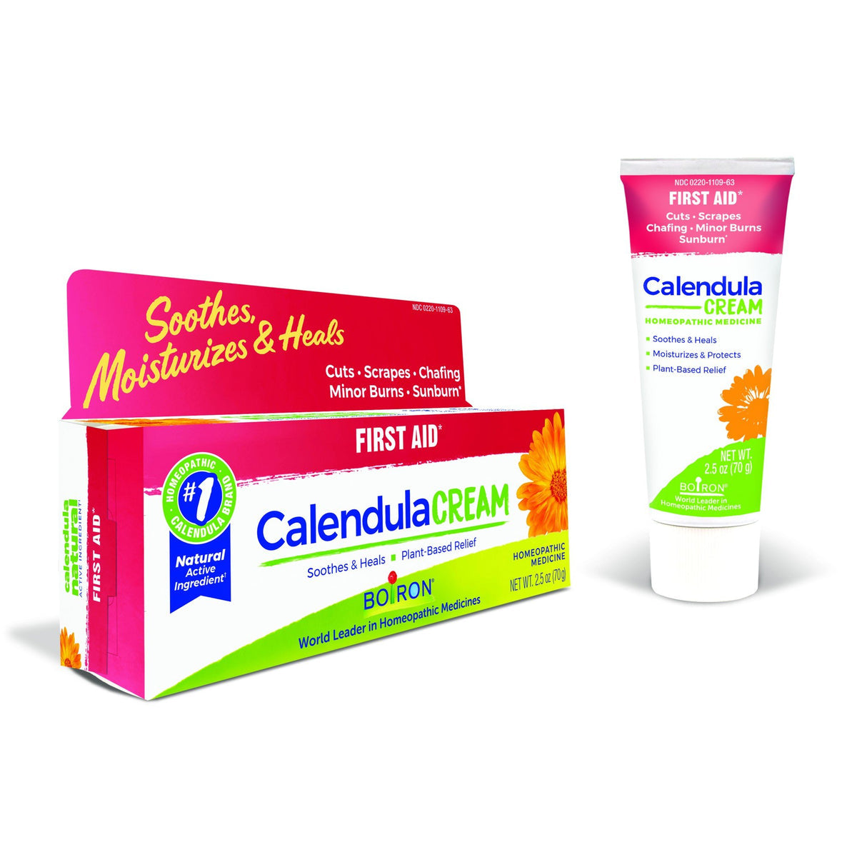 Boiron Calendula Cream crema lenitiva 2.5oz primo soccorso