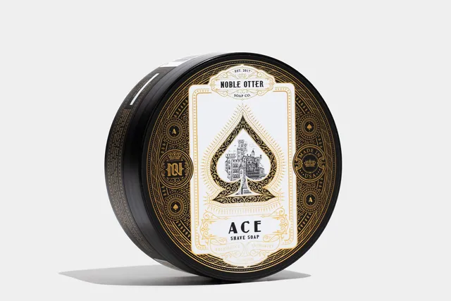 Noble Otter Ace sapone barba tabacco cuoio 113g
