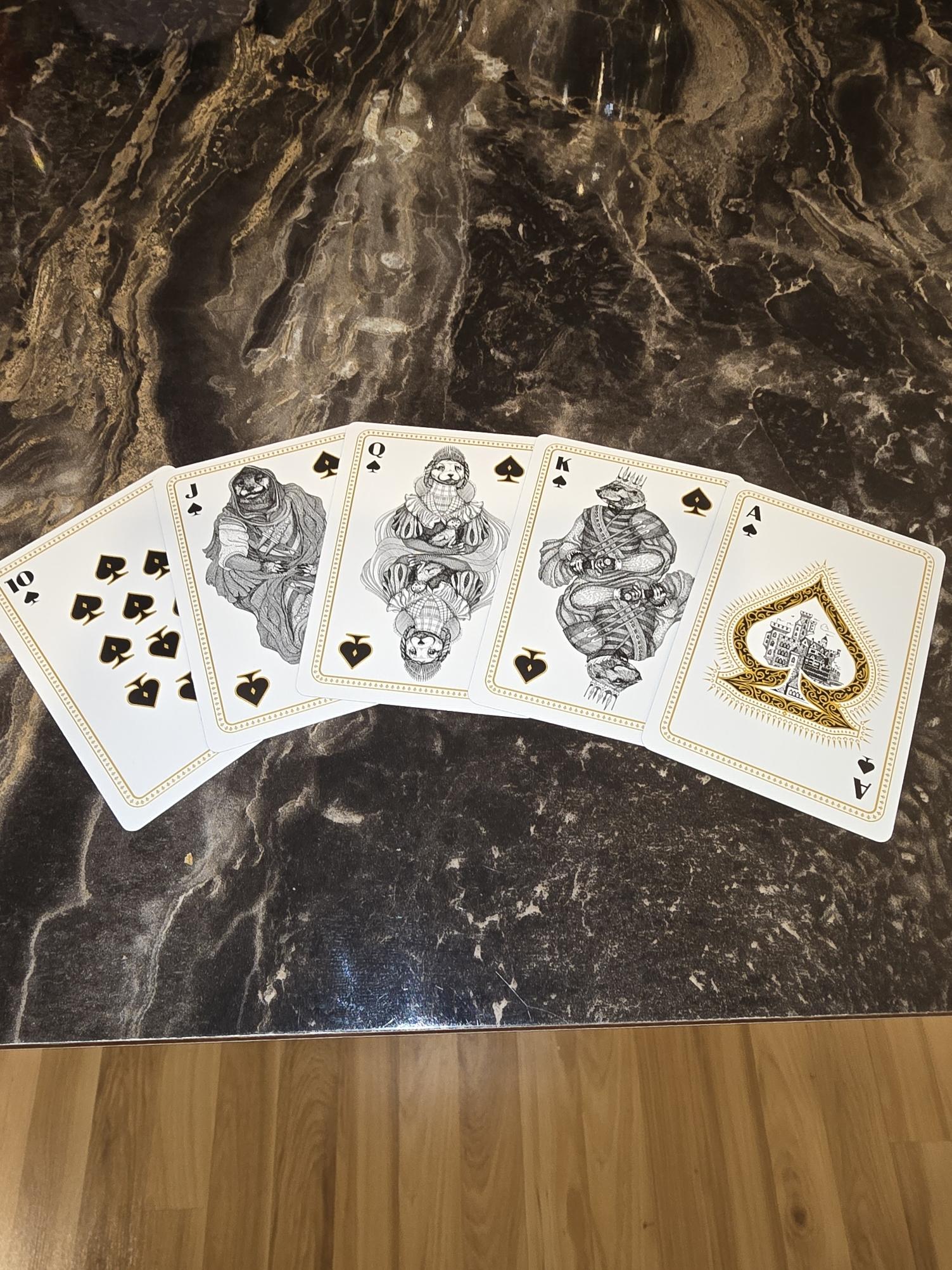 Noble Otter Deck of Cards mazzo carte poker da collezione