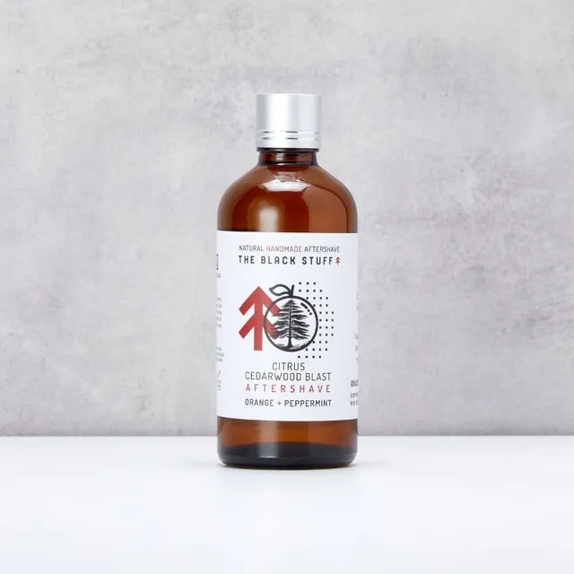 The Black Stuff Citrus dopobarba splash 100ml amamelide aloe