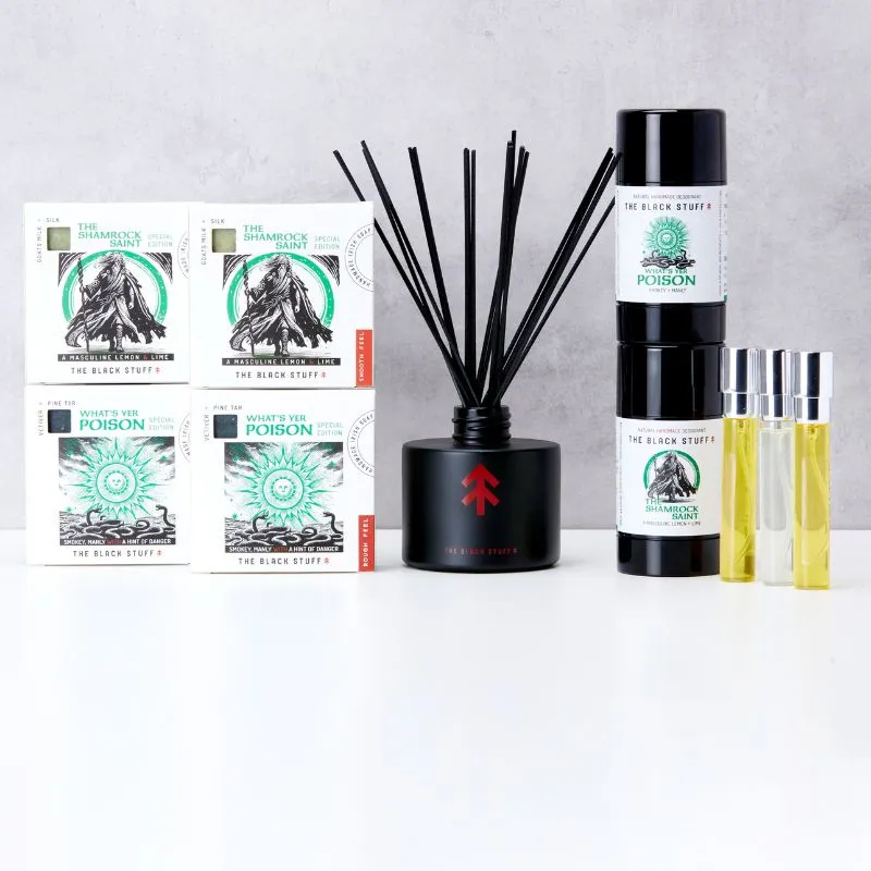 The Black Stuff Shamrock Saint diffusore Paddy's Day Bundle