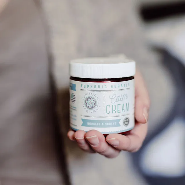 Euphoric Herbals Calm Cream Idratante 227 g Pelle Secca