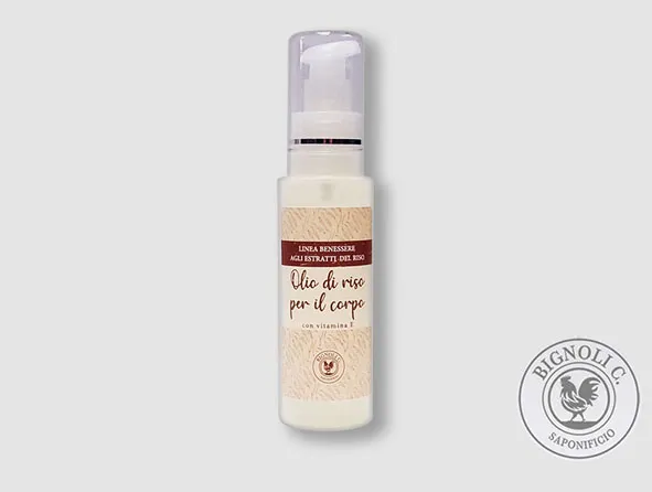 Saponificio Bignoli Riso Olio Corpo 125ml idratante