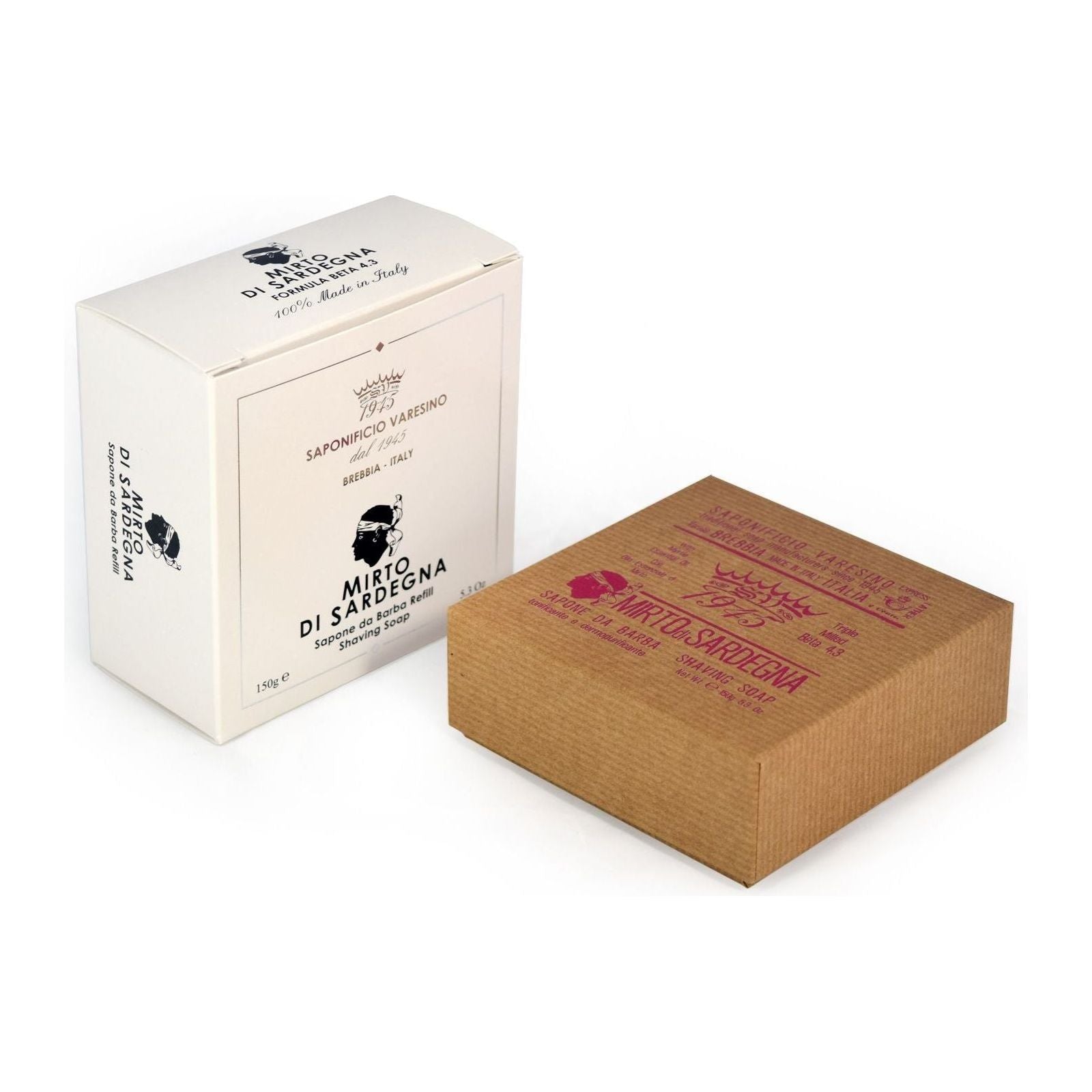 Saponificio Varesino Mirto Sardegna sapone barba ricarica 150 g