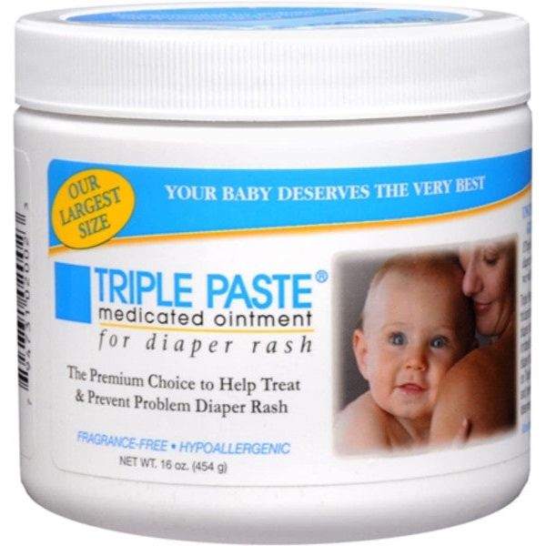 Triple Paste Crema Pannolino Zinco 454g Ipoallergenica