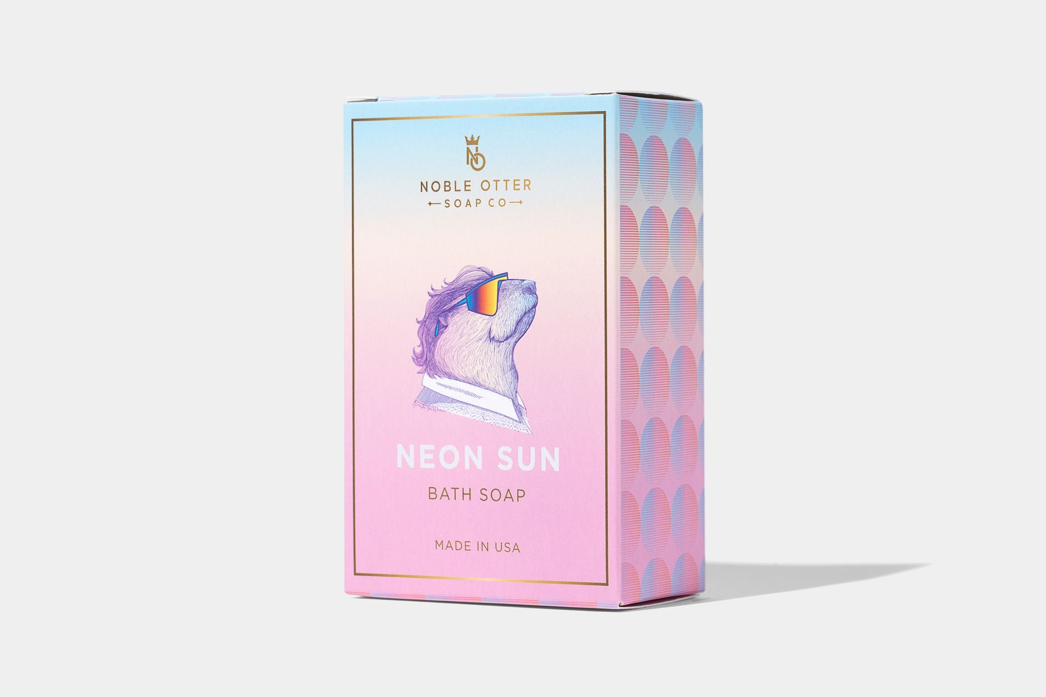 Noble Otter Neon Sun Saponetta Corpo 7.5 oz Lime Bergamotto