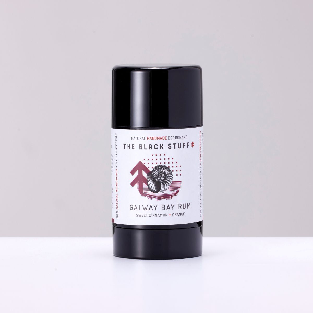 The Black Stuff Galway Bay Rum deodorante naturale uomo