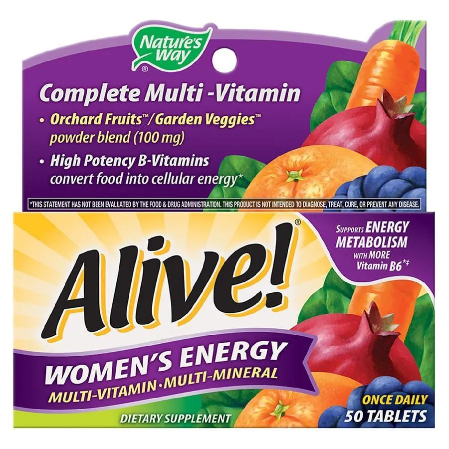 Nature's Way Alive! Women's Energy multivitaminico donne compresse energia B