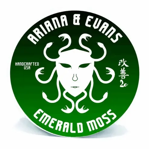 Ariana & Evans Emerald Moss sapone barba 4 oz fougere