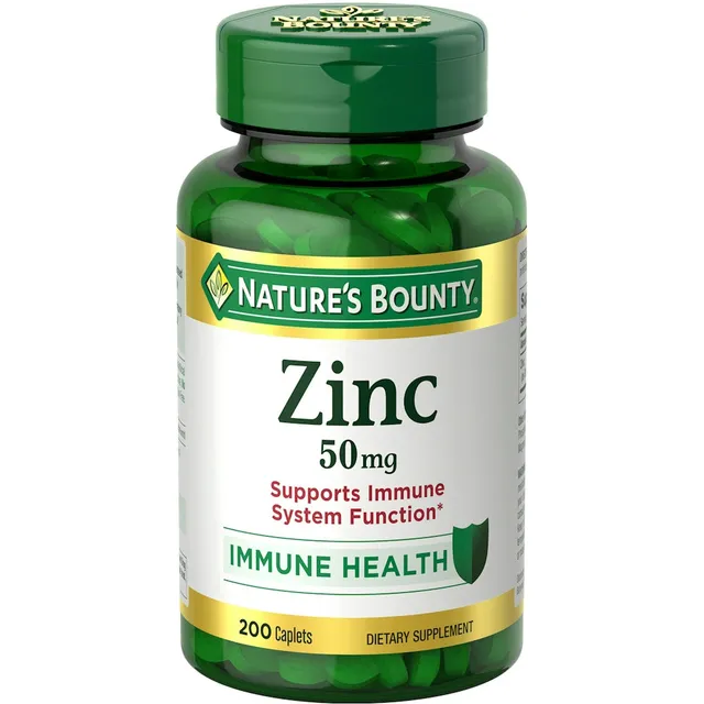 Nature's Bounty Zinco 50 mg Compresse difese immunitarie
