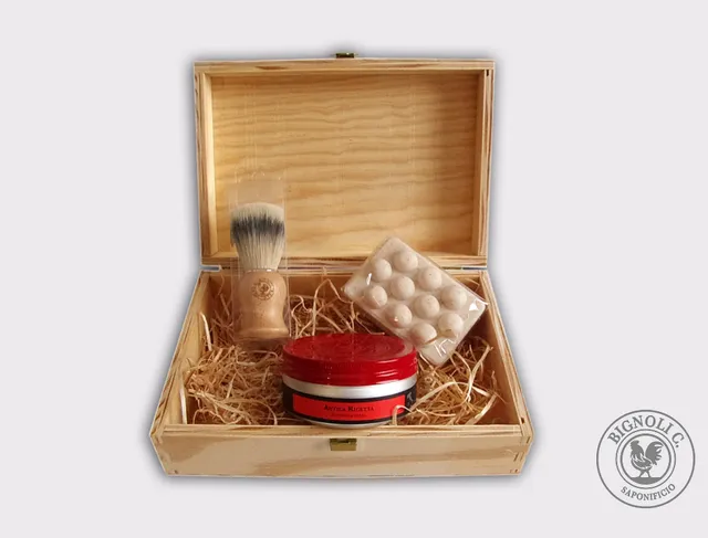 Saponificio Bignoli Scatole Regalo Antica Ricetta set barba 3 pezzi