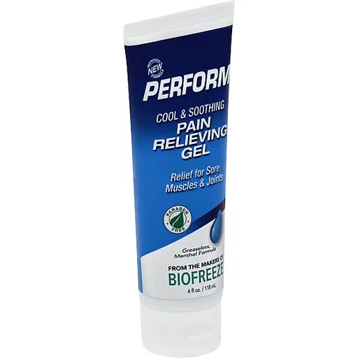 Perform Gel Antidolorifico Mentolo Senza Parabeni 4 Oz