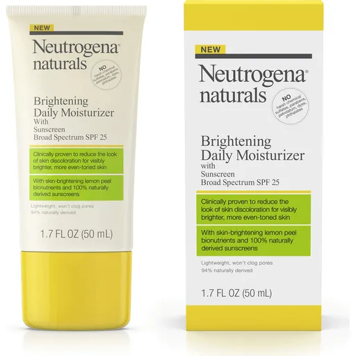 Neutrogena Naturals Brightening crema viso SPF25 1.7oz