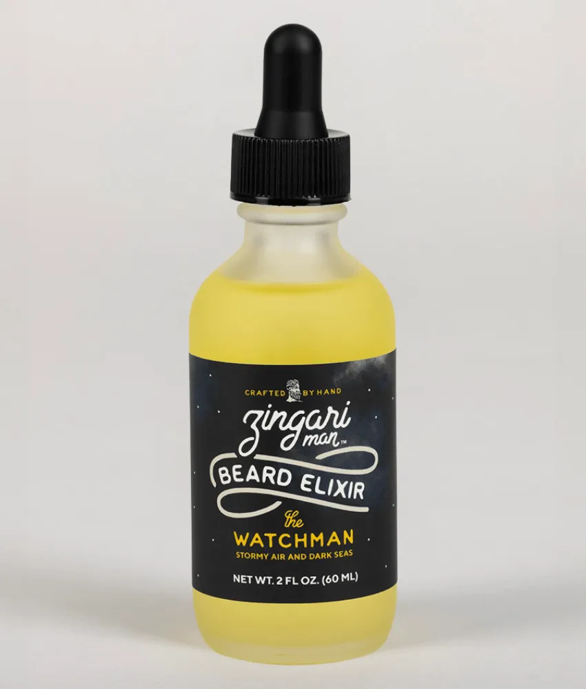 Zingari Man The Watchman Olio Barba Marino Legnoso