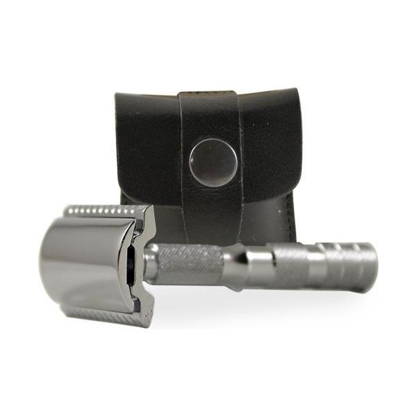 Merkur 33000 Rasoio Sicurezza Double Edge Cromato Viaggio