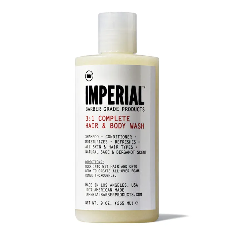 Imperial Barber 3:1 Complete docciaschiuma uomo salvia 3in1